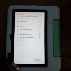 Fire Tablet with Case & charger