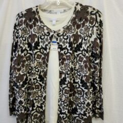 Carter Club Cardigan and two tanks