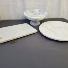 Marble Serving Pieces