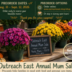 MUMS Pre Order Sale has Ended -You Can still Purchase at the Sale