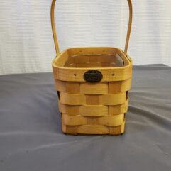 Peterboro Basket Company hand-woven ash basket
