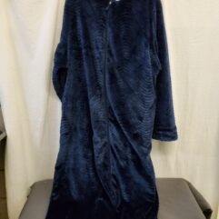 Brand New Navy Plush Bathrobe