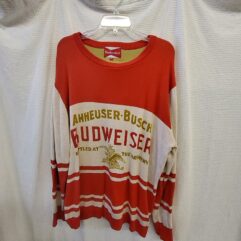 Budweiser Stripped Sweater